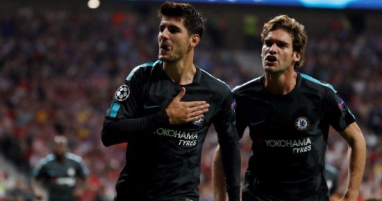 بالفيديو..  تشيلسى يتعادل امام أتلتيكو مدريد برأس موراتا