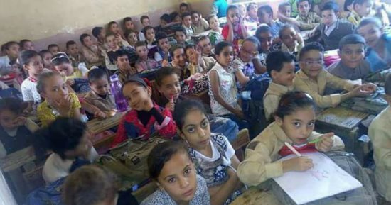 6 أرقام × صحة تلاميذ المدارس = حمايتهم من الالتهاب السحائى