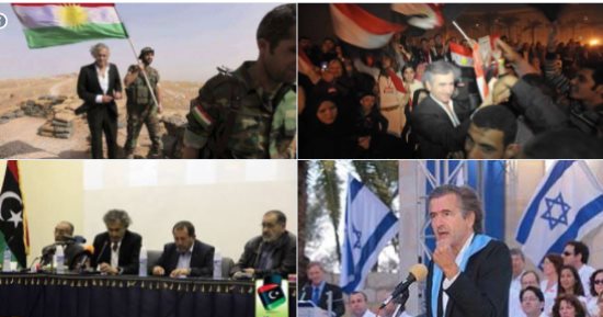 الغراب مر من هنا.. مغردون أكراد: برنارد ليفى يحقق حلم إسرائيل فى كردستان