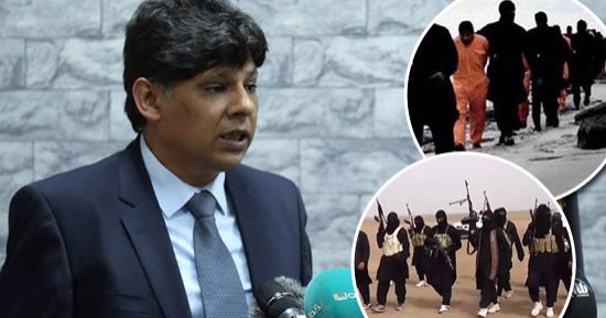 نائب عام ليبيا يكشف: وصلنا لمقبرة الأقباط المذبوحين على يد داعش وسنستخرج جثثهم..وسلطات طرابلس على علم بهوية المنفذين.. خاطبنا الإنتربول للقبض على 150 إرهابيا تركيا.. ونيابة ليبيا تعلن ضبط منفذ ومصور واقعة الذبح