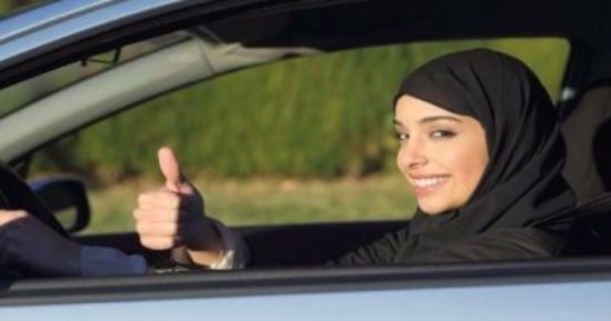 "انطلقى"..شعار السعودية لدعم المرأة فى القيادة..والرجال يتفاعلون مع القرار