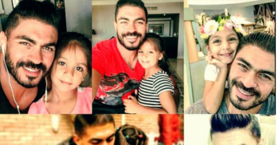 خالد سليم لابنته خديجة: "فى عيدك الخامس بقول لك بحبك قوى يا حتة منى"