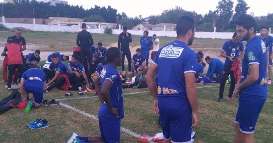 غياب عاشور والشيخ عن مران لأهلى الجماعى فى تونس 