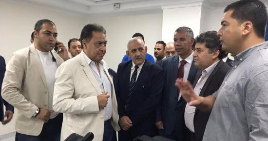 وزير الصحة يتفقد التجهيزات النهائية لمستشفى أبو رديس بجنوب سيناء