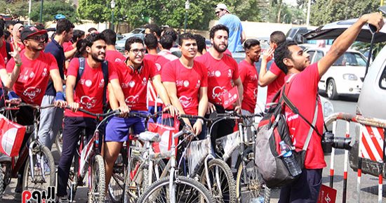 "مش بس نص الجدعنة.. إجرى وجمد قلبك" شعار ماراثون اليوم العالمى للقلب