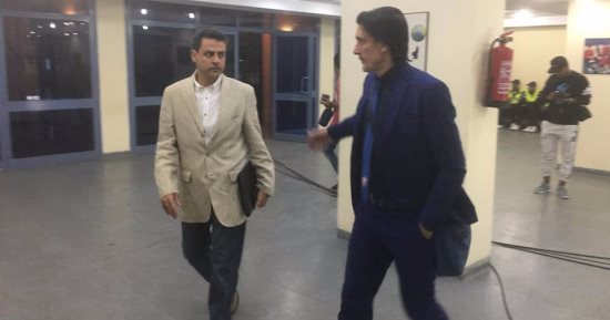 بالصور.. الزمالك يصل ملعب بتروسبورت لمواجهة إنبى بالدورى