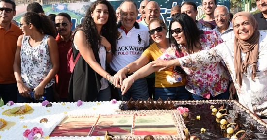 بالصور.. أعضاء الصيد يحتفلون بعودة عمرو السعيد إلى رئاسة النادى