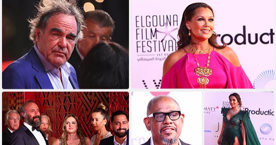 نجوم هوليوود يضيئون الحفل الختامى لمهرجان الجونة السينمائى