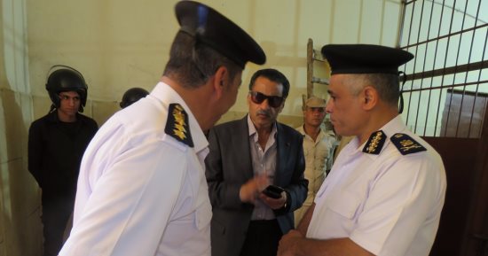 بالصور.. مدير أمن الإسماعيلية يتفقد سجن المستقبل ويوصى برعاية المساجين طبيا