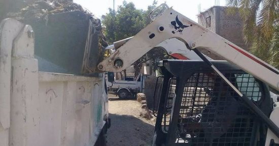 محافظ سوهاج: رفع 23 طن مخلفات وتراكمات بقريتى المدمر والعزبة المستجدة