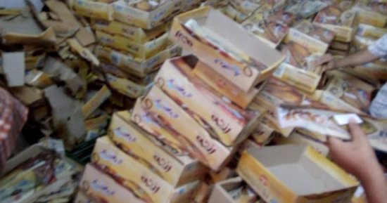 ضبط 450 صندوق رنجة فاسدة بأحد المخازن فى الدقهلية