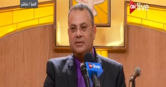 بالفيديو.. رئيس الطائفة الإنجيلية من كنيسة بنى مزار: المحافظ وافق على إنشاء 13 كنيسة