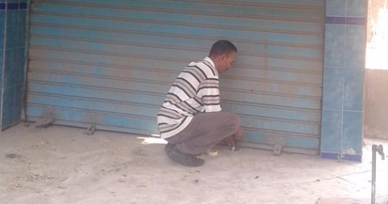 حى المرج يغلق محال غير مرخصة ويرصف 3 شوارع