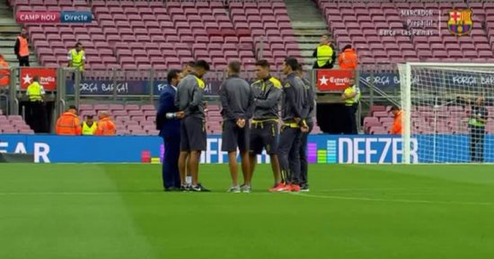 جماهير كتالونيا تهدد باقتحام ملعب مباراة برشلونة ولاس بالماس وتطالب بالتأجيل