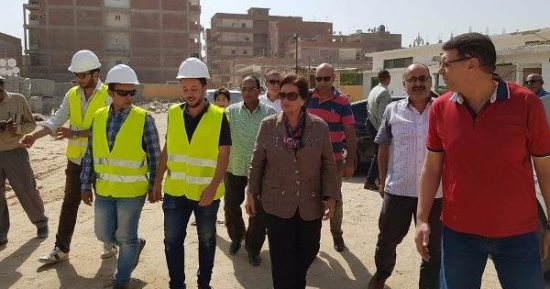 بالصور .. محافظ البحيرة تتفقد أعمال تنفيذ البورصة السلعية بمركز بدر  