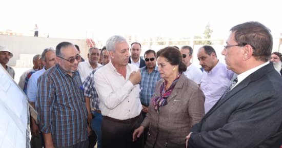 بالصور.. محافظ البحيرة يفتتح التشغيل التجريبى لخزان مياه الشرب بوادى النطرون