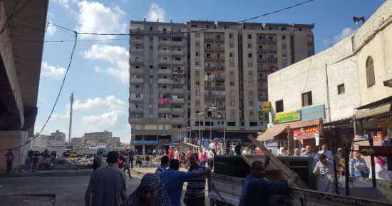 بالصور.. حملة مكبرة لمديرية أمن الإسكندرية لإزالة الإشغالات بالعجمى