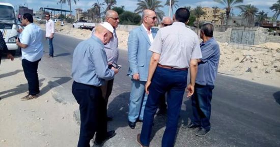 بالصور.. حملة موسعة لإزالة إشغالات مجرى الوادى بالعريش تحسبا لوقوع سيول