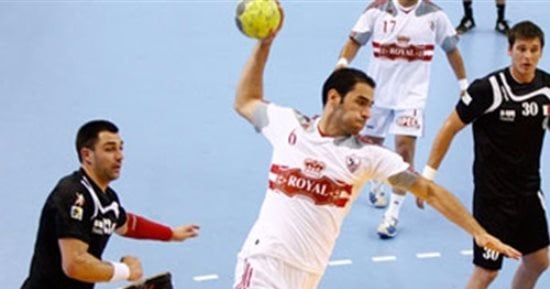 الزمالك يهزم رد ستار  فى ربع نهائى  بطولة أفريقيا لليد