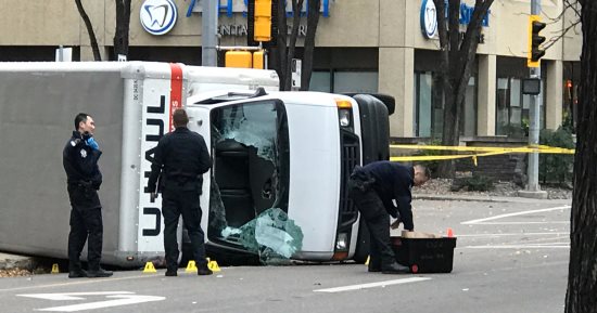 بالصور.. الشرطة الكندية تحقق فى حادثين دهس أسفرا عن إصابة 5 أشخاص