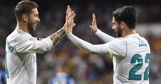 بالفيديو.. إيسكو يضيف هدف ريال مدريد الثانى أمام إسبانيول