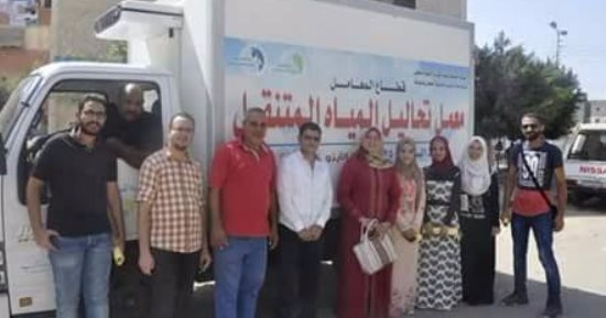 انطلاق أولى فعاليات القافلة المائية بمحافظة دمياط اليوم