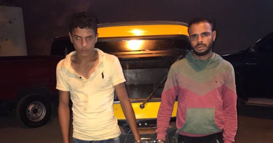 القبض عل تشكيل عصابى تخصص فى سرقة الدرجات البخارية بحلوان