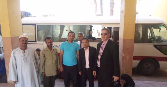 رئيس مدينة مغاغة بالمنيا يتفق أعمال تنفيذ عدد من المشروعات والخدمات