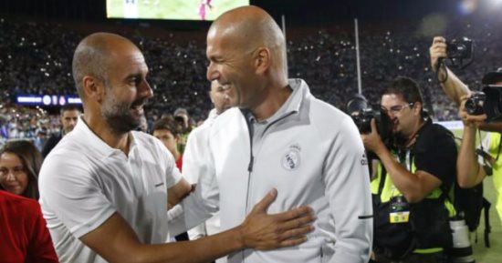 أخبار ريال مدريد اليوم عن تفوق زيدان على جوارديولا مع برشلونة