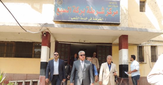 بالصور .. جولات تفقدية لمدير أمن المنوفية بالمنشآت الشرطية