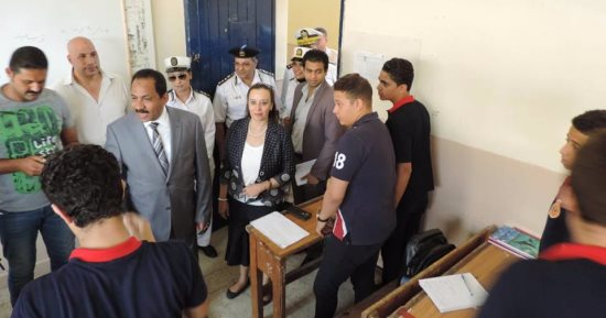 مدير أمن الإسكندرية فى زيارة لمدارس الإسكندرية للاطمئنان على الحالة الأمنية