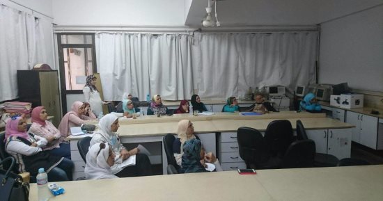 طب أسنان بنات جامعة الأزهر تنظم ورشة عمل لعلاج الجذور