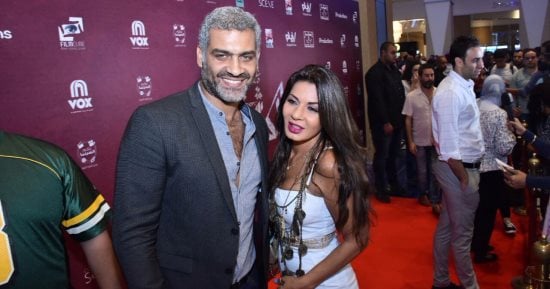 بالصور.. عمرو سلامة ونجلاء بدر وحفظى أول الحضور للعرض الخاص لـ"شيخ جاكسون"