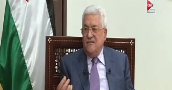أبو مازن لـ"ON E": نؤمن بأنه لا دولة فى غزة ولا دولة بدون غزة