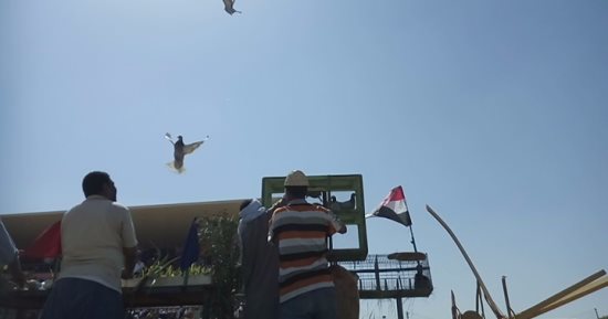بالصور.. محافظ الوادى الجديد يشهد احتفالات المحافظة بالعيد القومى الـ58