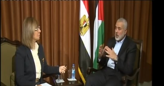 رئيس المكتب السياسى لـ"حماس": أمننا من أمن القاهرة ودم المصريين غالى علينا.. هنية: لن نسمح أن تكون غزة مأوى لأى شخص يضر بمصر.. ويؤكد: مطلوب من الحكومة حل أزمات القطاع.. وهذا ما سأقوله لـ"أبو مازن" فى لقائى به 