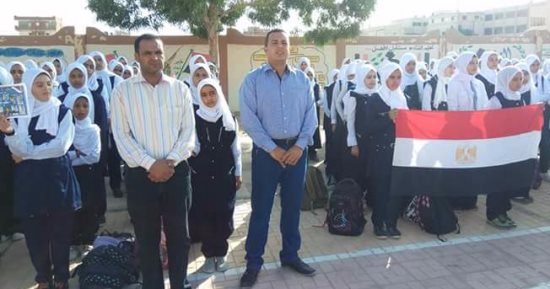 مدرسة بئر العبد الإعدادية تطلق مبادرة "وطنى أهم.. أكتوبر بعيون سيناوى"