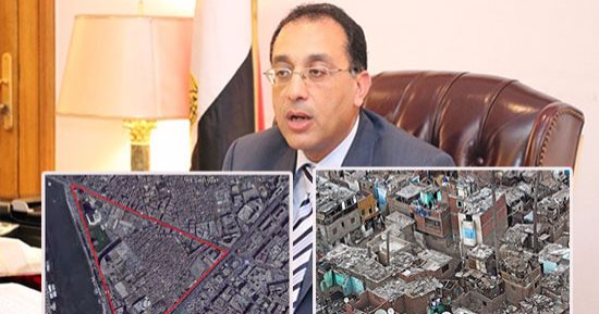 بالصور.. ساحة مجلس الوزراء الفلسطينى بغزة تتزين بصور السيسى تقديرا لدور مصر