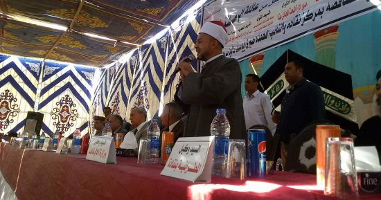 عقد جلسة صلح بين عائلتى "السوالم والمخدم" لإنهاء خصومة ثأرية بمركز نقادة بقنا