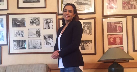 بالصور.. رشا نبيل تقدم حلقة خاصة من منزل الزعيم السادات بقرية ميت أبو الكوم