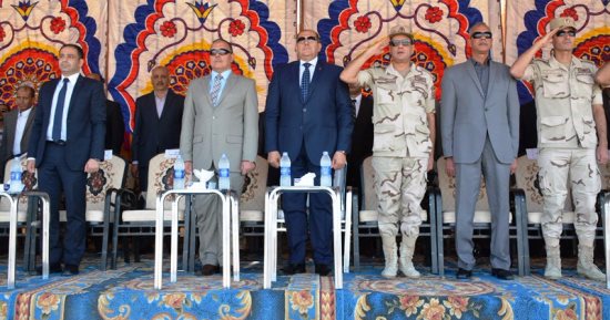 بالصور.. محافظ سوهاج يشهد احتفالات ذكرى أكتوبر بالكورنيش الشرقى