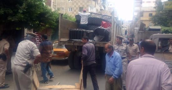  تحرير 2595 محضر مخالفة في حملة لمرافق الدقهلية