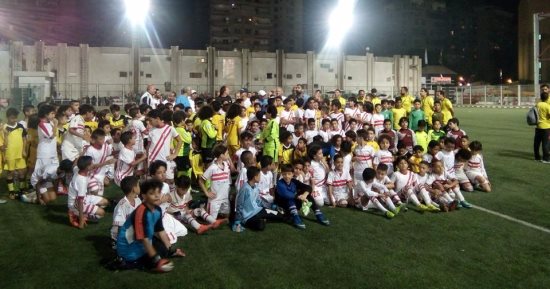 شاهد.. مانويل جوزيه يختتم زيارته للزمالك بـ"صورة جماعية"