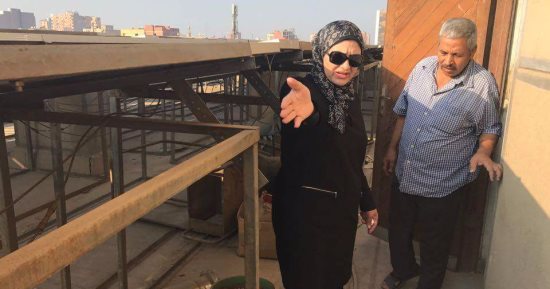 بالصور.. وكيلة تعليم بنى سويف تطالب بالانتهاء من صيانة ديوان المديرية