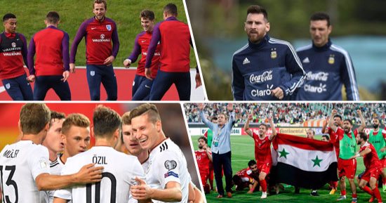 4 مواجهات نارية لا تفوتك فى تصفيات كأس العالم اليوم.. سوريا تحلم بمفاجأة جديدة أمام أستراليا بالملحق الأسيوى.. إنجلترا تسعى لحسم الصعود أمام سلوفينيا.. ألمانيا تبحث عن نقطة التأهل والأرجنتين تواجه بيرو