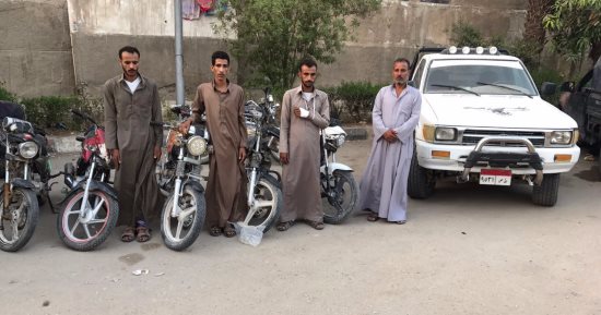 سقوط عصابة سرقة الدراجات البخارية ..ويعترفون : نفذنا 6 وقائع