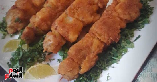 طريقة عمل شيش طاووق كرسبى