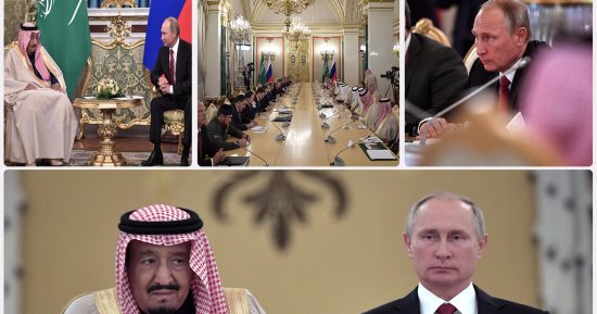 تأسيس صندوق مشترك بمليار دولار فى لقاء تاريخى بين الملك سلمان وبوتين بموسكو