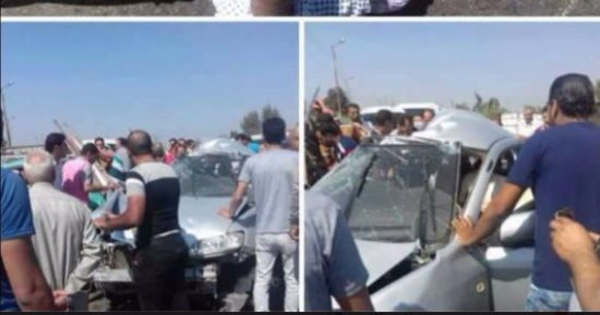 أهالى قرية بشربين يستغيثون بسبب طريق الموت