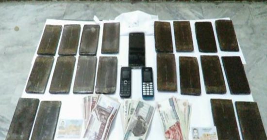 "مكافحة المخدرات" تضبط 2090 قرصا مخدرا و29 كيلو بانجو و12 قطعة سلاح نارى